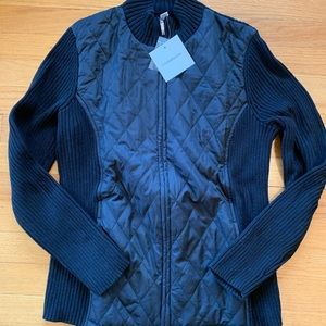 Women’s Medium Black Croft & Barrow Sweater Jacket
